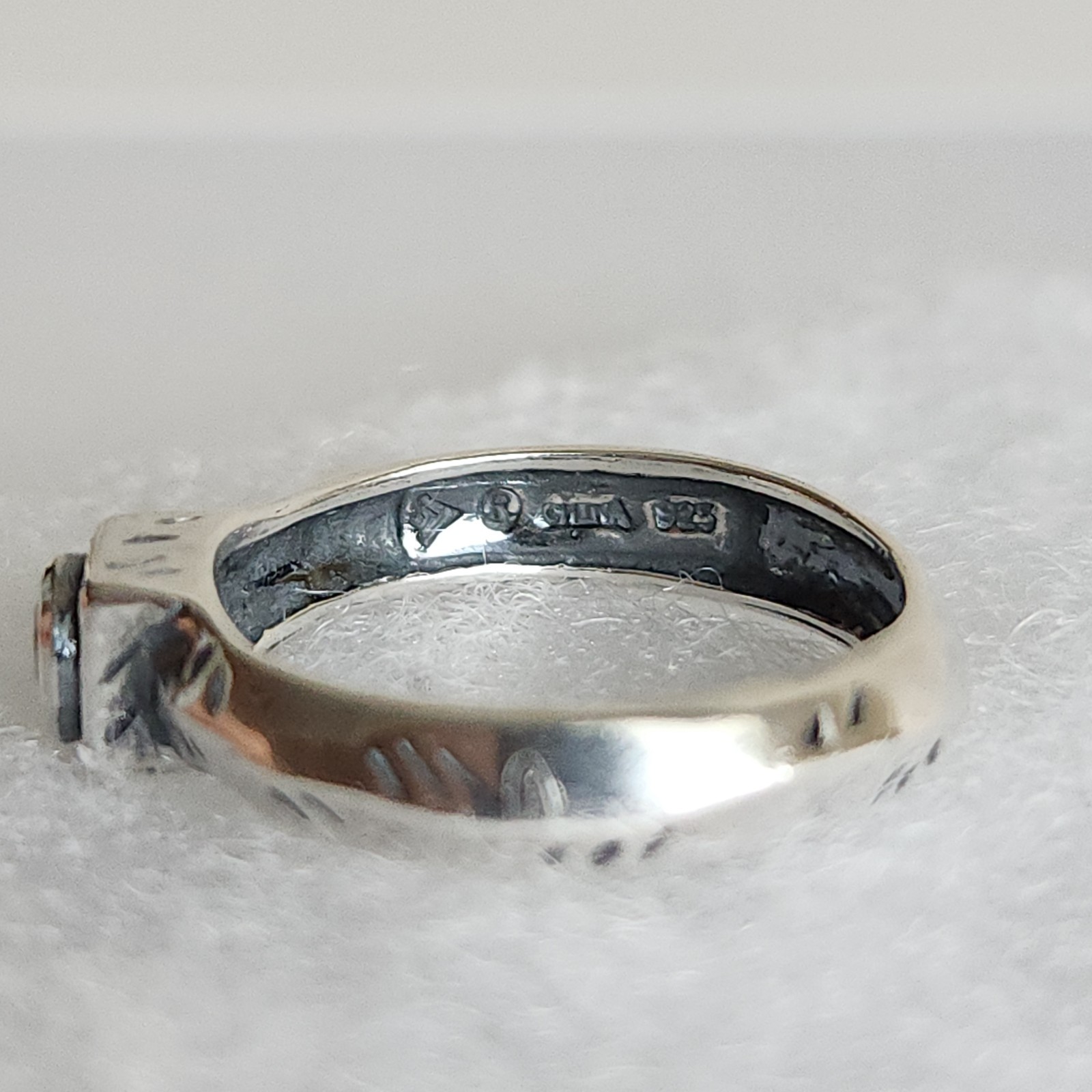 Silpada Sterling Silver Peridot Ring – Size 8.5 – Logo & 925 Stamp