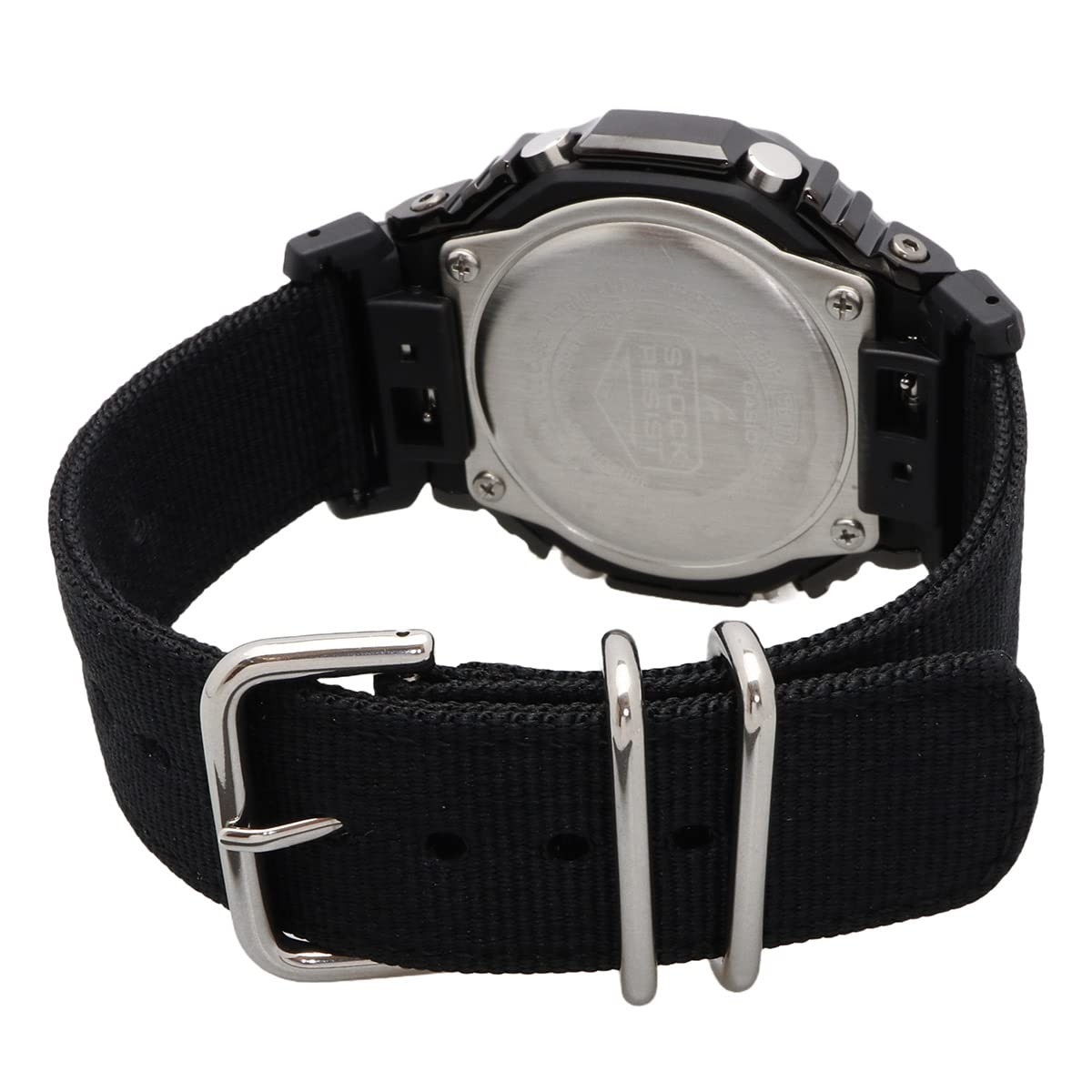 CASIO G-SHOCK GM-2100CB-1A Analog Digtal Watch Black canvas Band New
