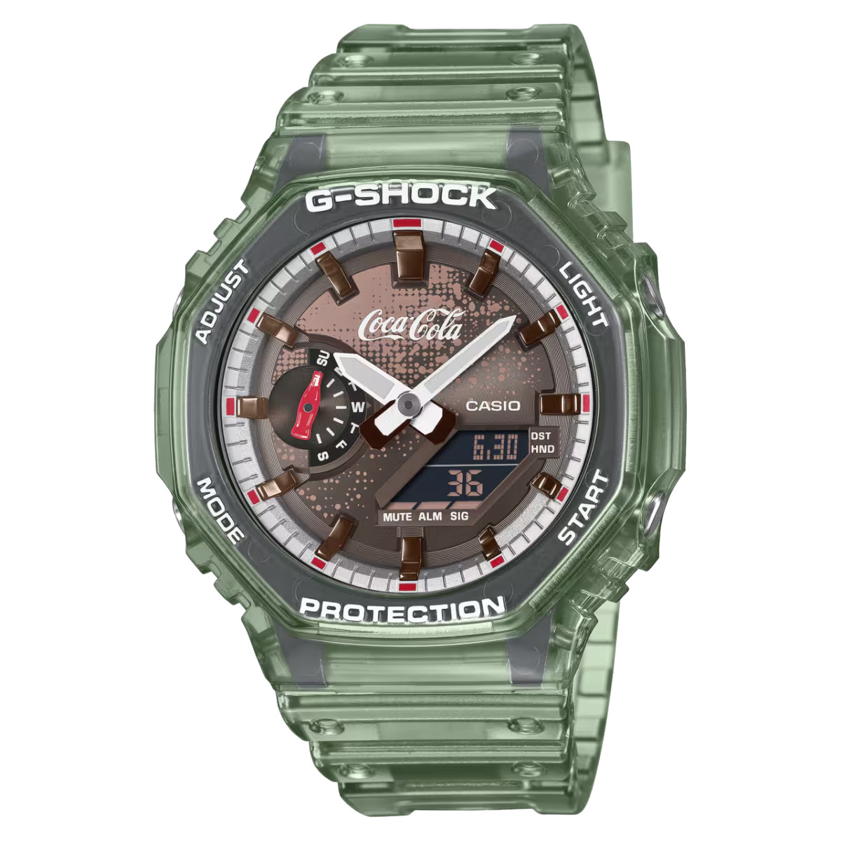 G-Shock x Coca-Cola 140th GA-2100CC-3AJR Green Bottle Glass Design NEW 2026 PSL