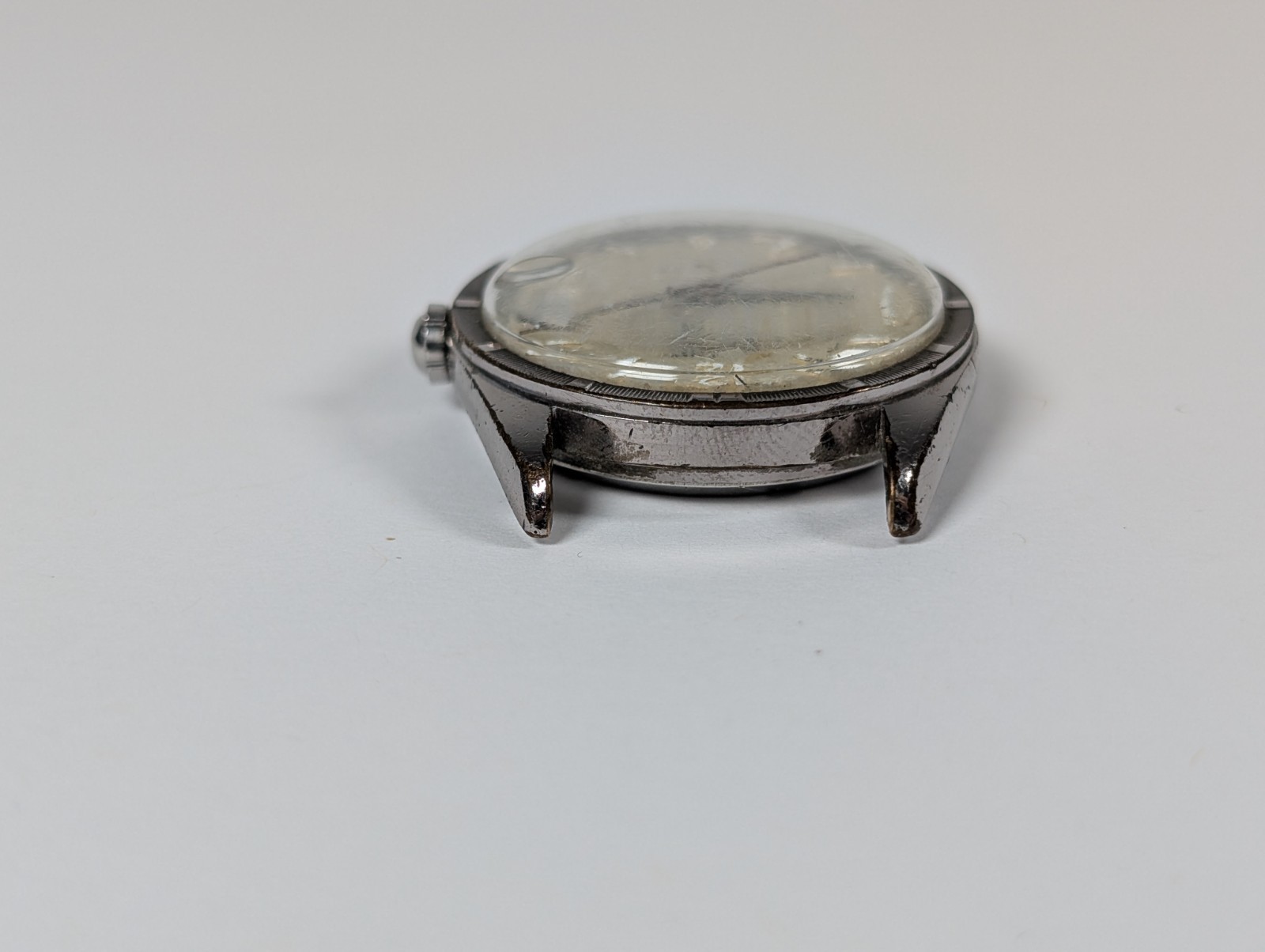 AS-IS PARTS REPAIR Vtg Aureole Date Automatic Watch 17 Jewels Men’s 34mm
