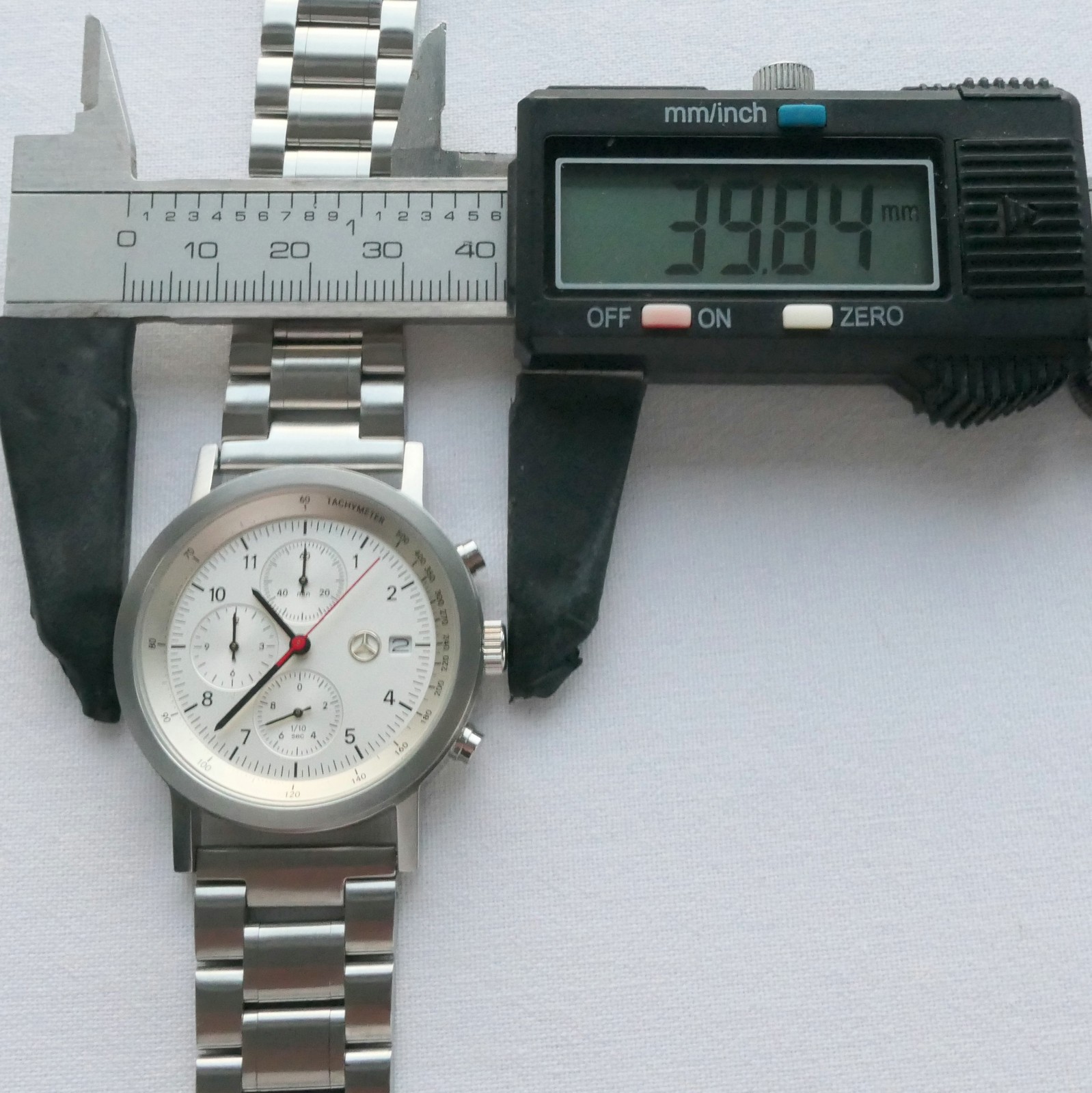 Mercedes Benz Motorsport AMG DTM C Class Racing Car Accessory Chronograph Watch