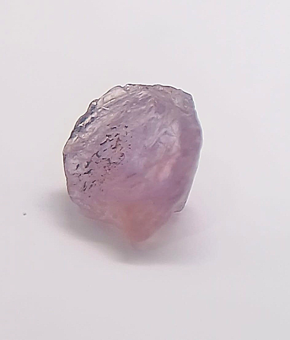 NATURAL AUSTRALIAN Rough Fancy Vivid Lavander Purple Pink Sapphire 1.08ct Unheat