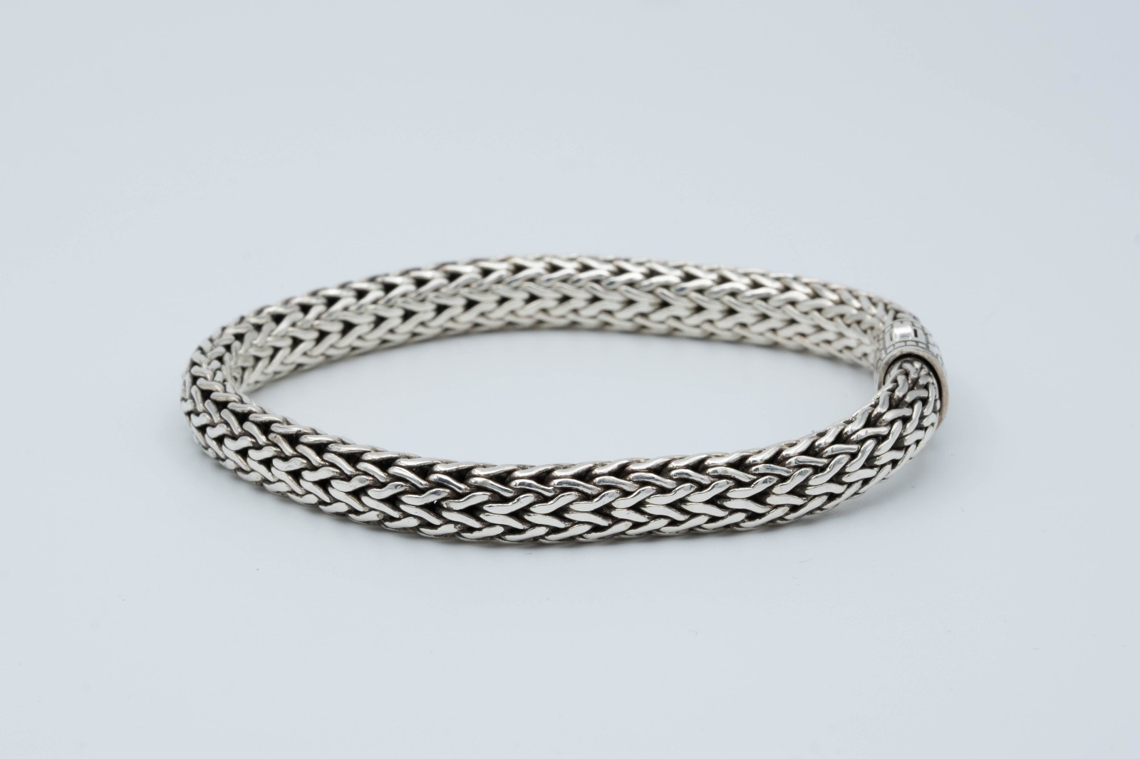 John Hardy Sterling Silver Classic Chain Icon Bracelet 7.5mm Size XL – 45.9g