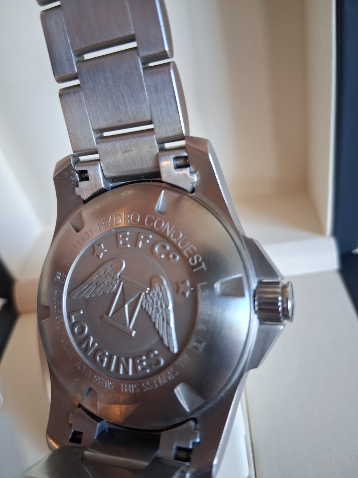 Longines HydroConquest 41mm ceramic L3.781.4.56.6