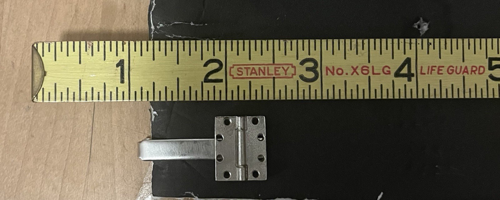 Butt Hinge Vintage Tie Bar Clip cabinet hardware carpenter tools