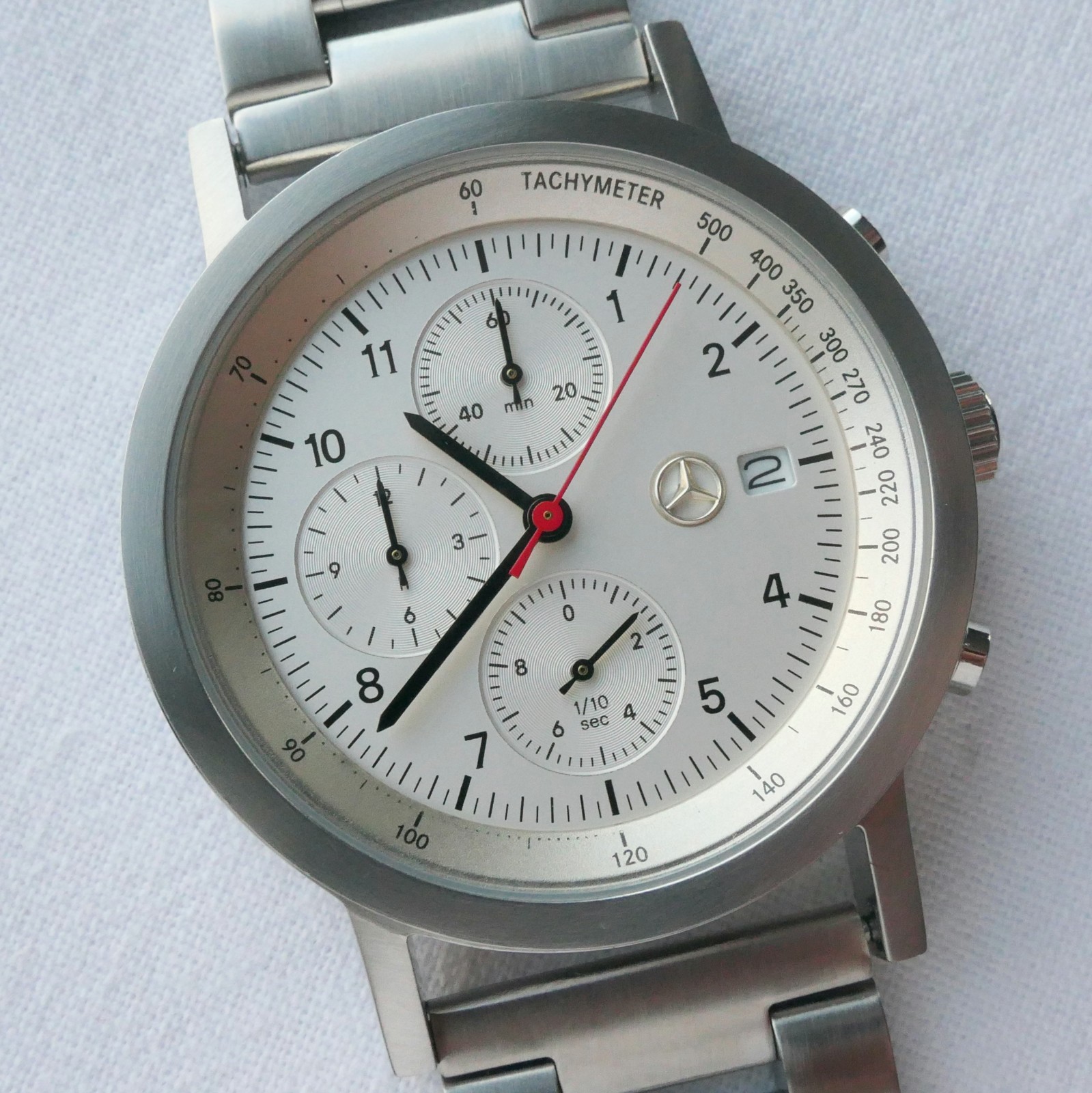 Mercedes Benz Motorsport AMG DTM C Class Racing Car Accessory Chronograph Watch
