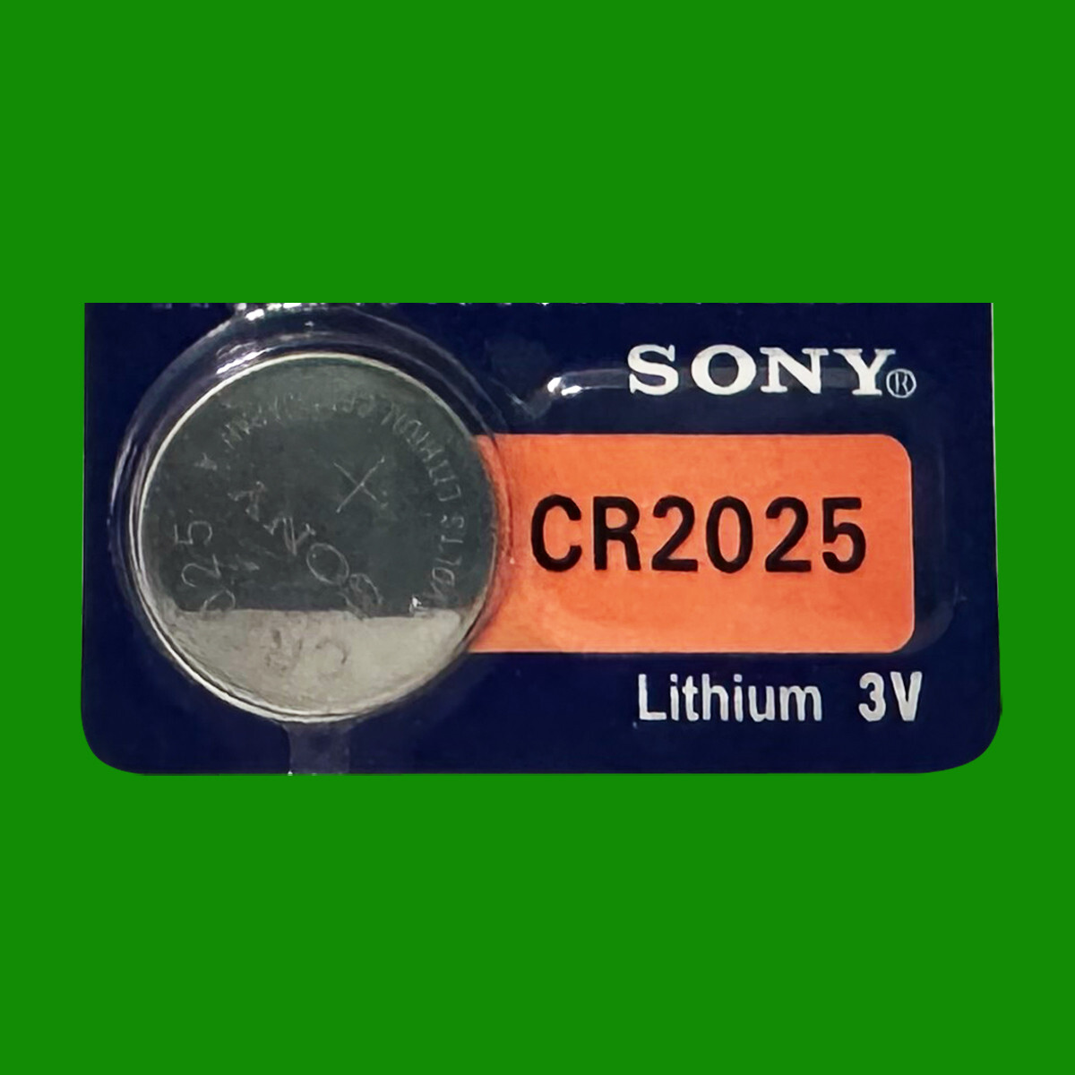 SONY CR2025 LITHIUM 3V BATTERY – 1 Pc