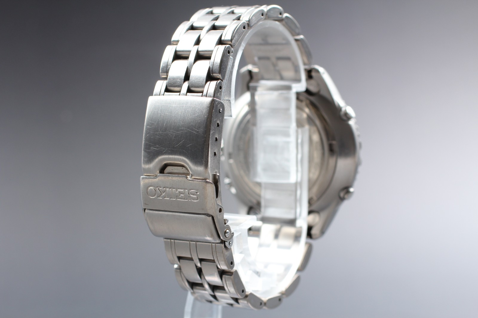 [Exc+5] SEIKO Landmaster Summitter SBCN003 7K32-0A10 Titan 44mm Quartz Men Watch