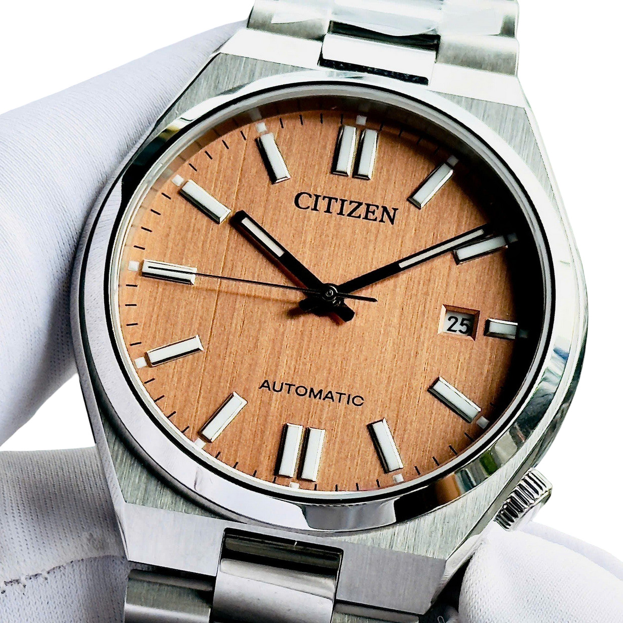 Citizen Tsuyosa Automatic Sapphire Beige Dial NJ0159-86Z Men’s Watch