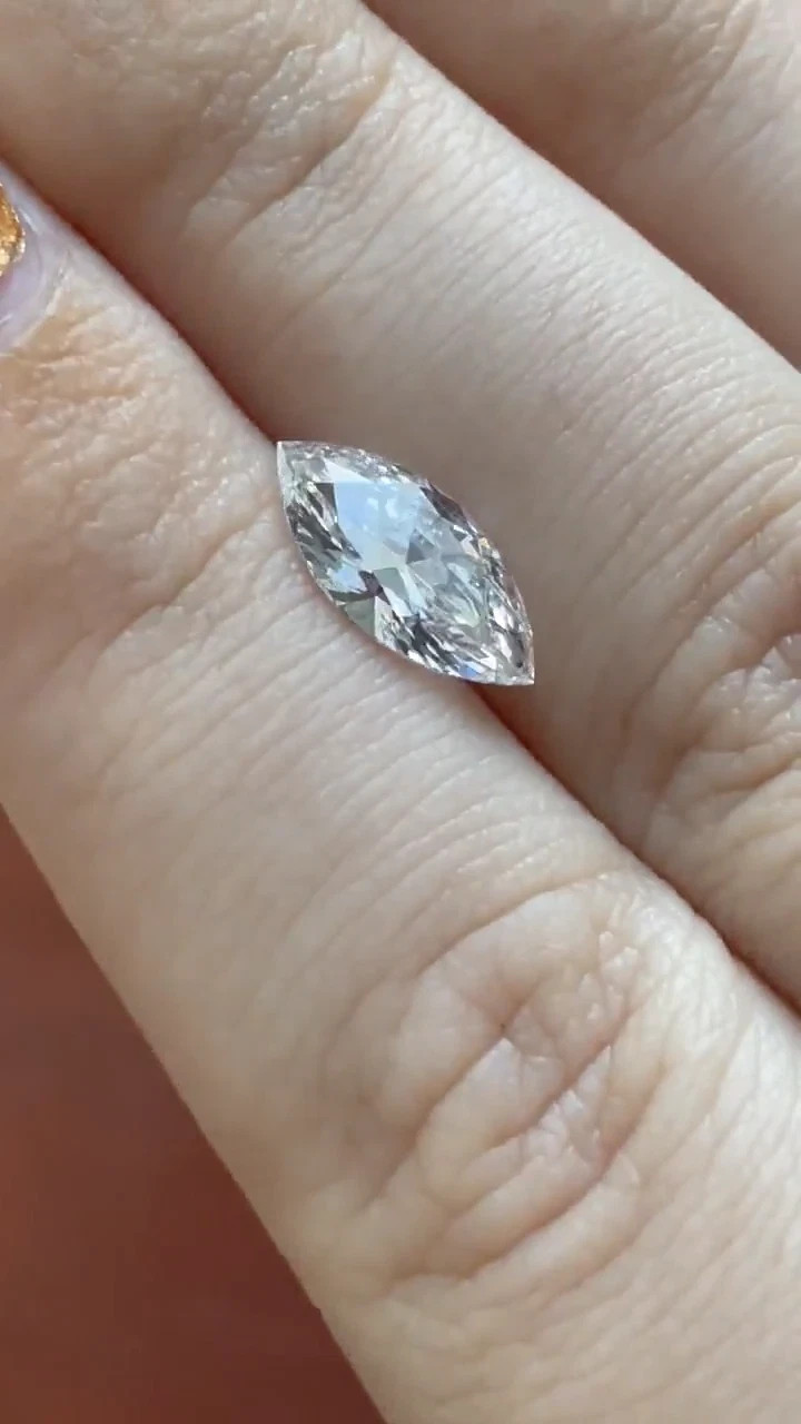 4 Ct Marquise Loose Lab-Grown CVD Diamond Ideal for Custom Jewelry VVS1 D Color