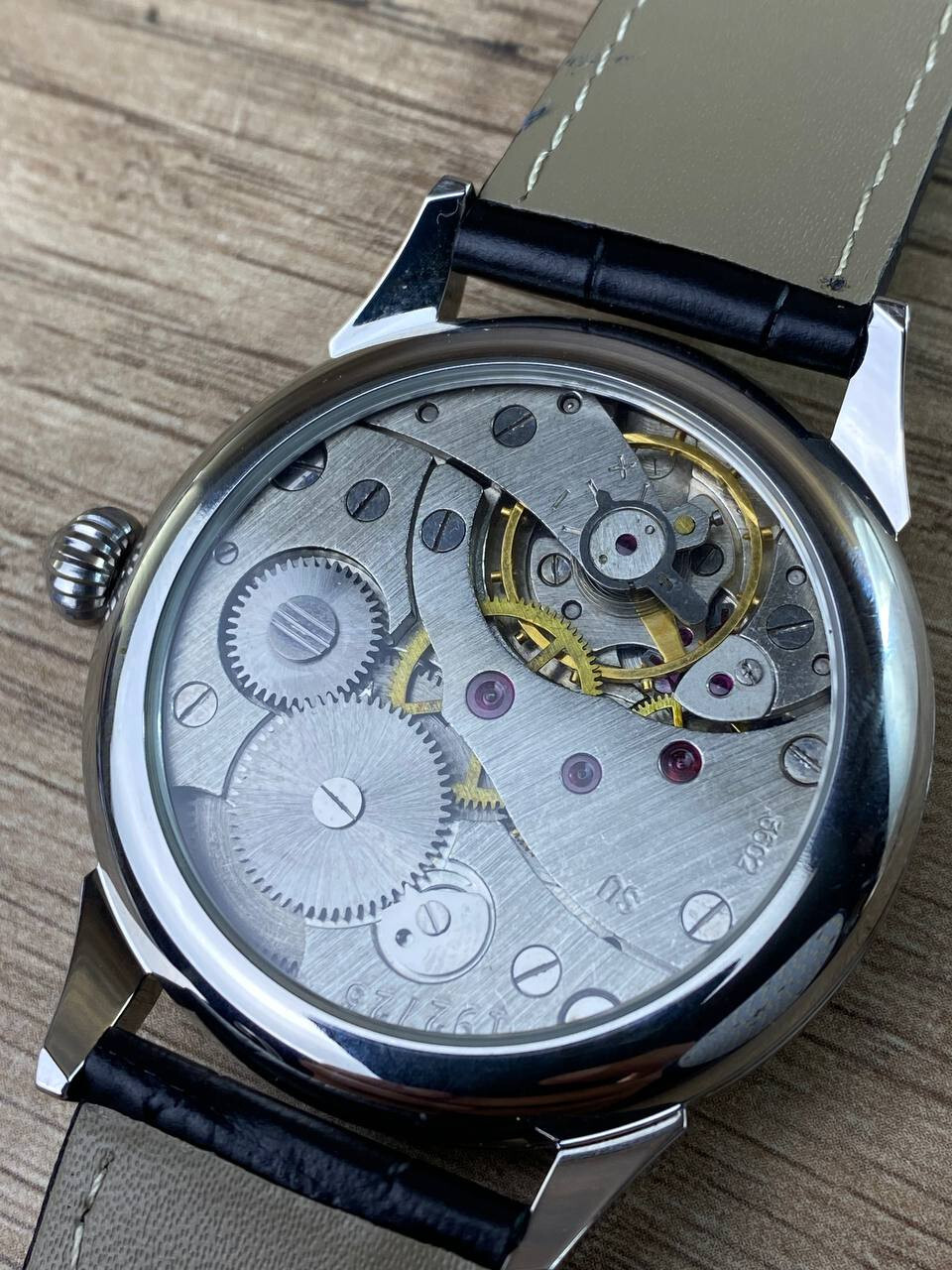 MARRIAGE Vintage WristWatch 3602 18J Classic Converted Pocket Watch USSR
