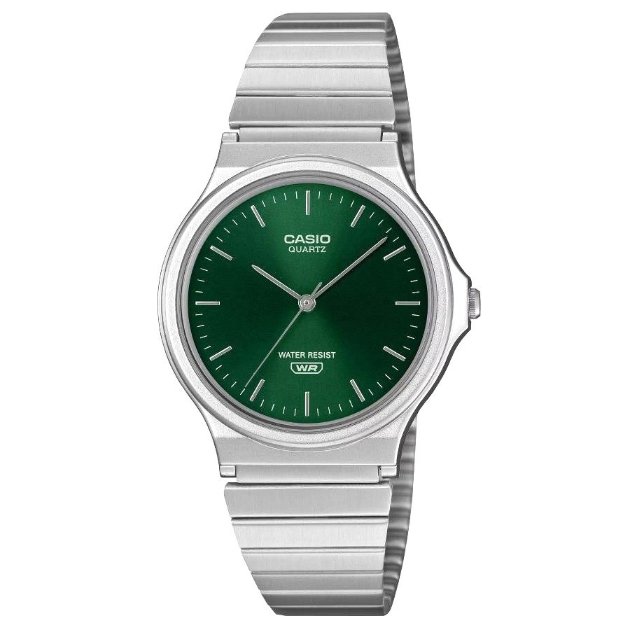Casio Collection Watch With Green Dial On Bracelet MQ-24DA-3AEF – RRP £35.00