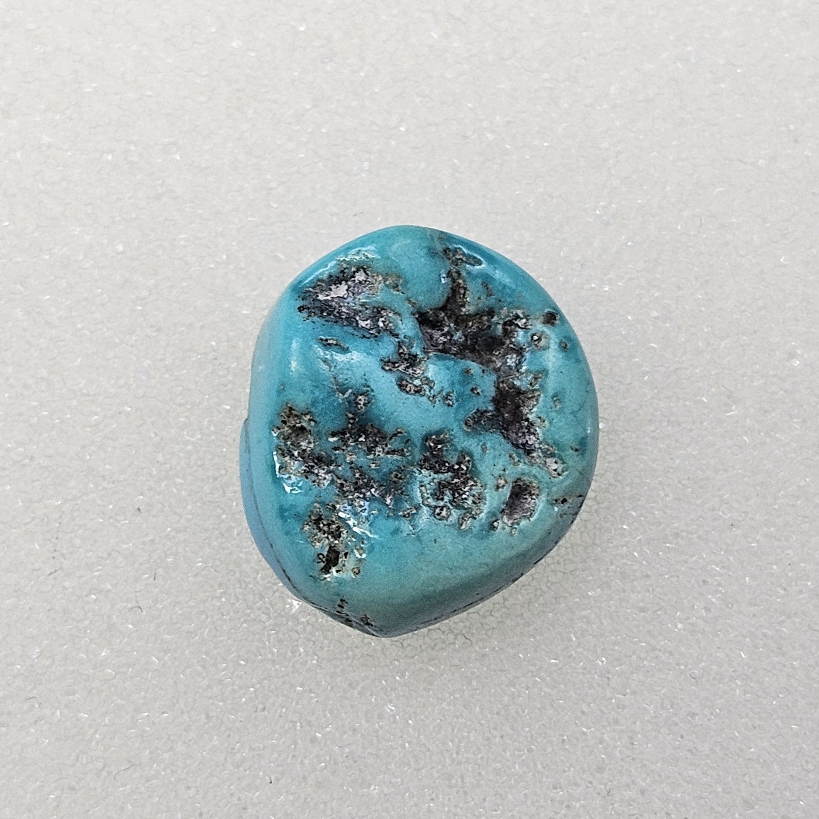 Estate 7.3 Carat Freeform Turquoise Nugget Cabochon Seafoam Unbacked Navada TQ