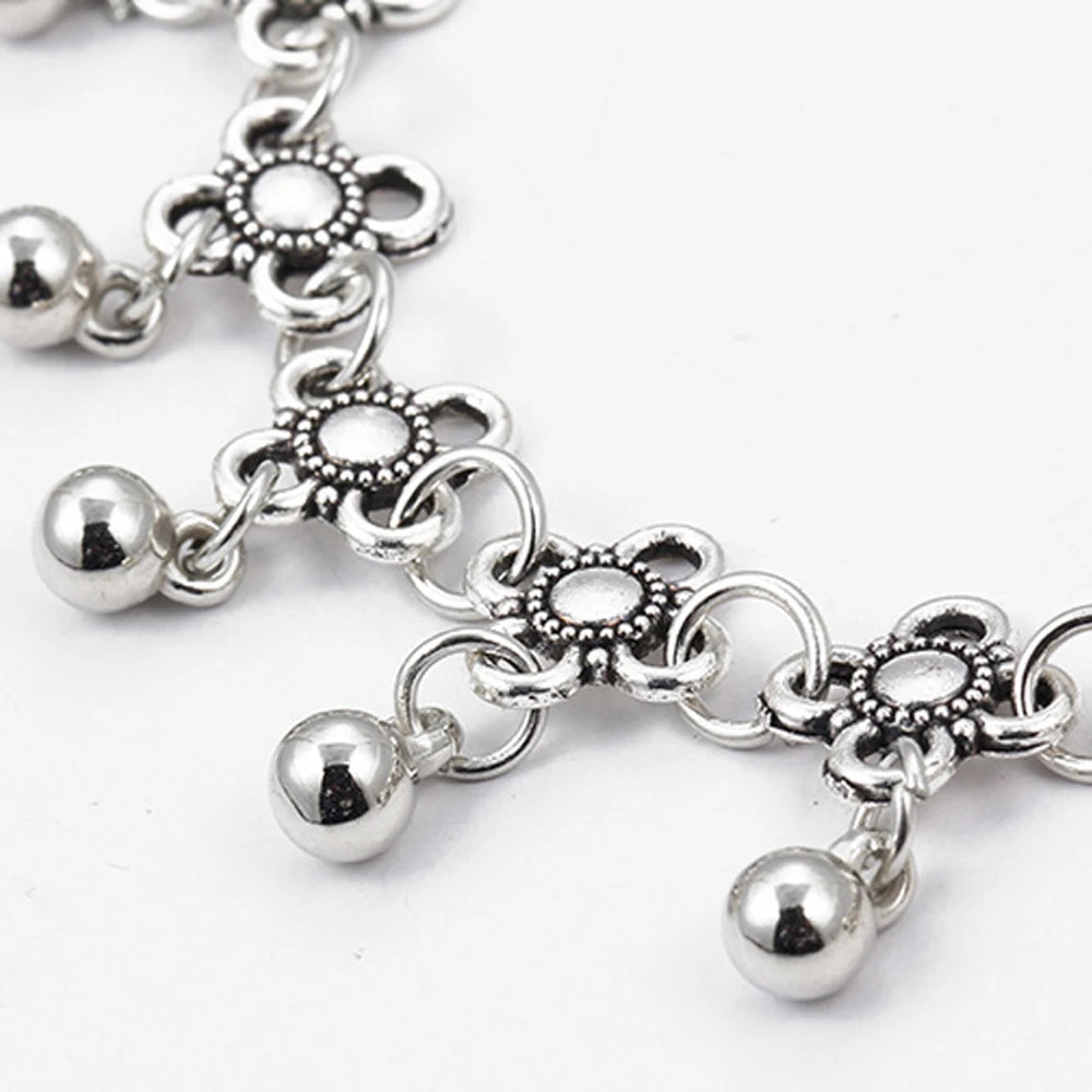 Vintage Gypsy Bells Bracelet Anklet for Women Sexy Foot Chains Water Jewelry