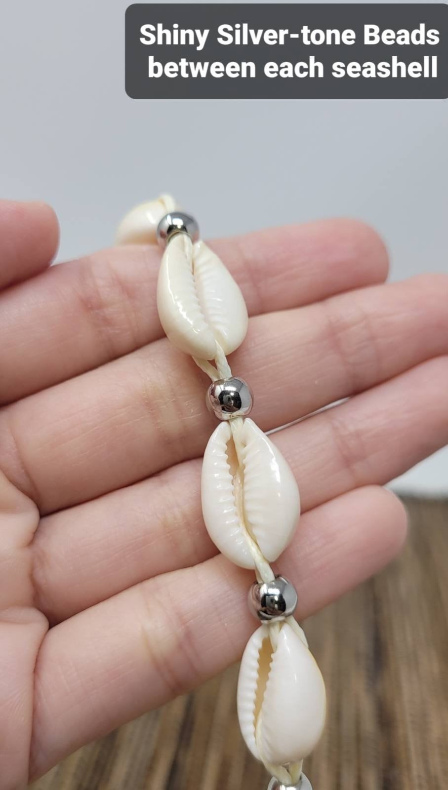 Hawaiian Cowrie Shell Choker Necklace 🌴 Handmade Natural Adjustable Surfer