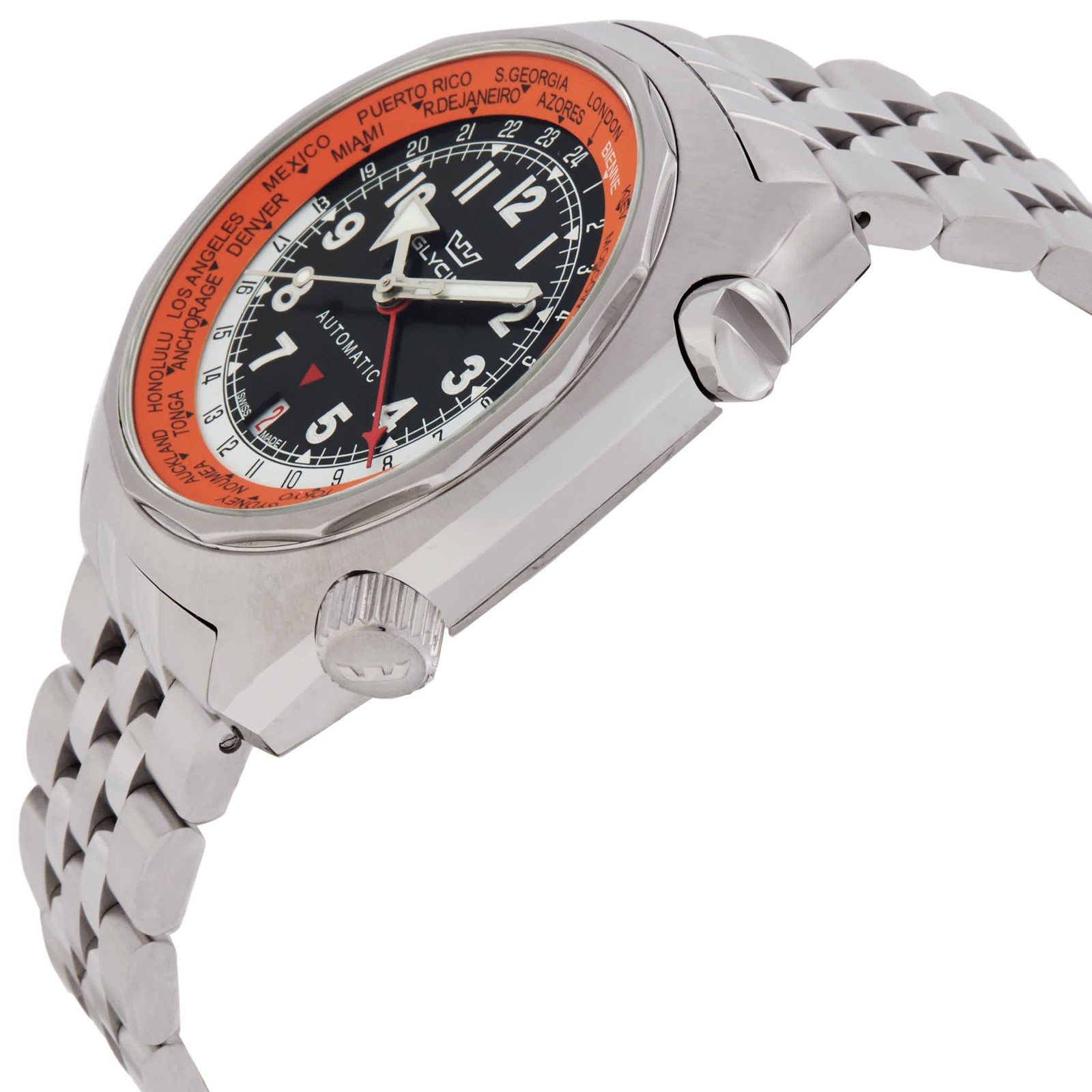 Glycine Airman SST GMT Automatic Black Dial Men’s Watch GL0309