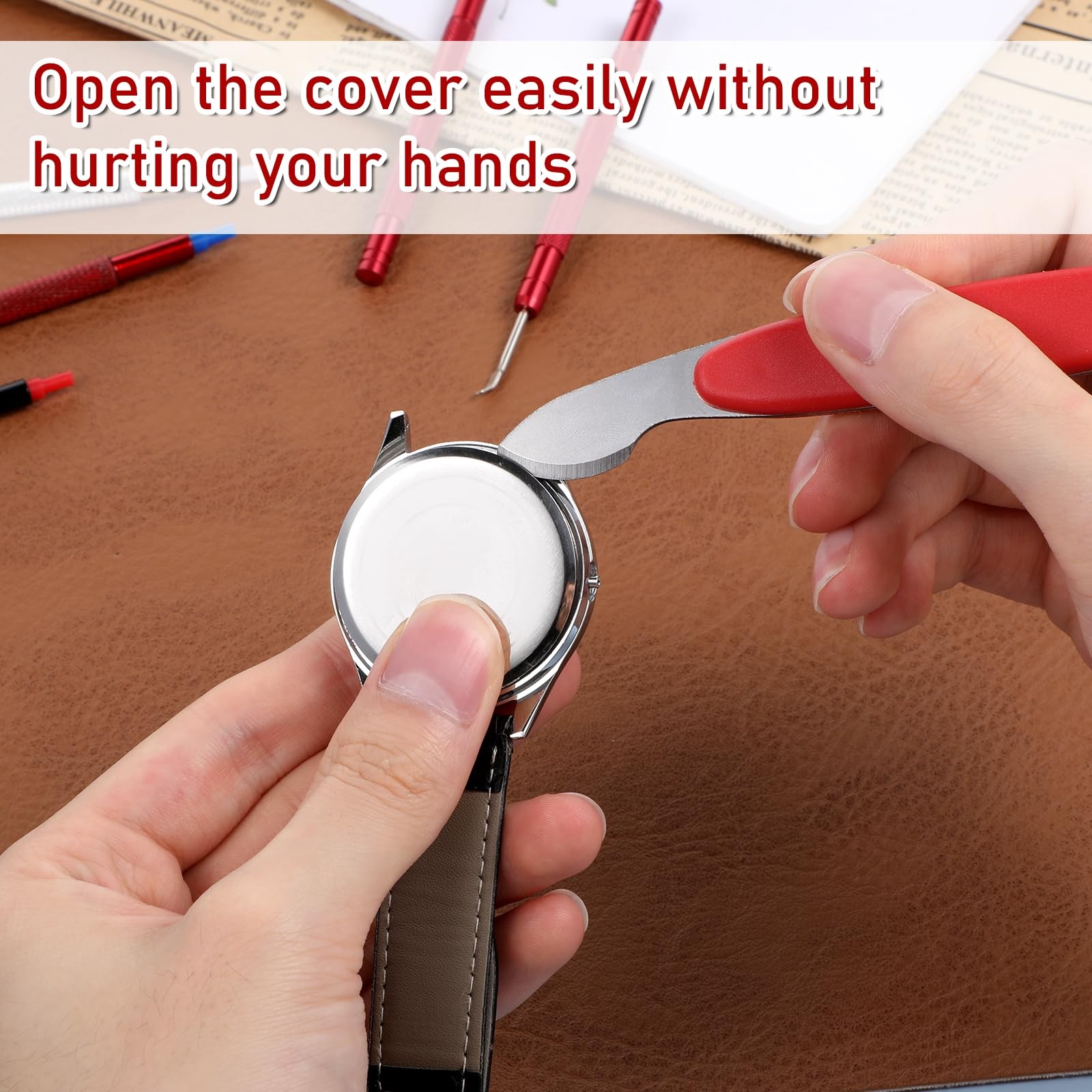 Aeaocvo 6 Pcs Watch Hands Repair Tool Kit, Hand Setting Tool, Watchs A