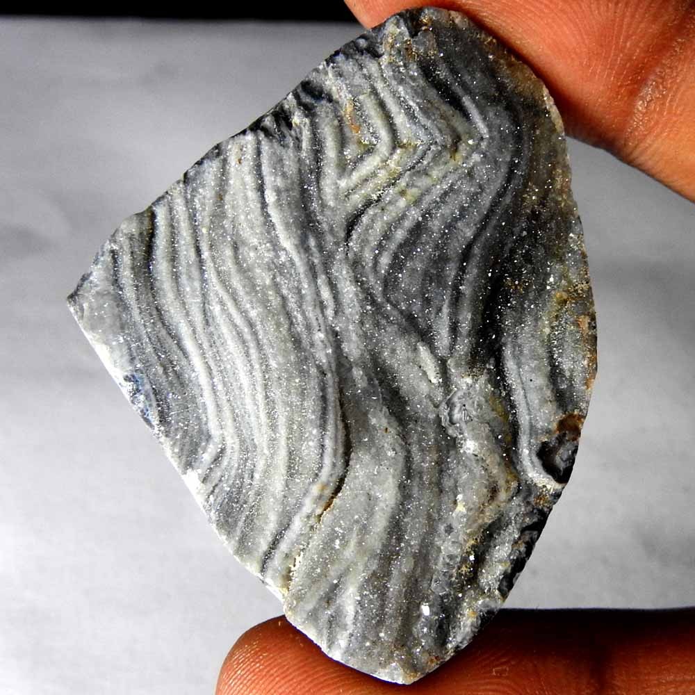 71.40 Cts 100% Natural Mexican Desert Druzy Conchina Crystal Agate Cab Gemstone