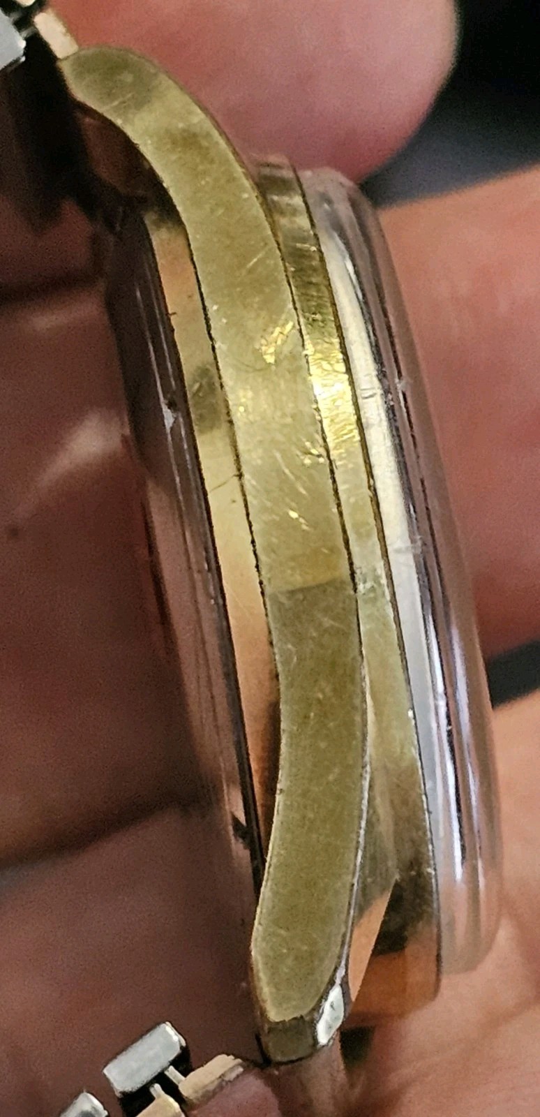 VINTAGE 1970 FEIVER ELECTRIC PUW 1001 PORTA WEST GERMANY PL OR 18CT WATCH