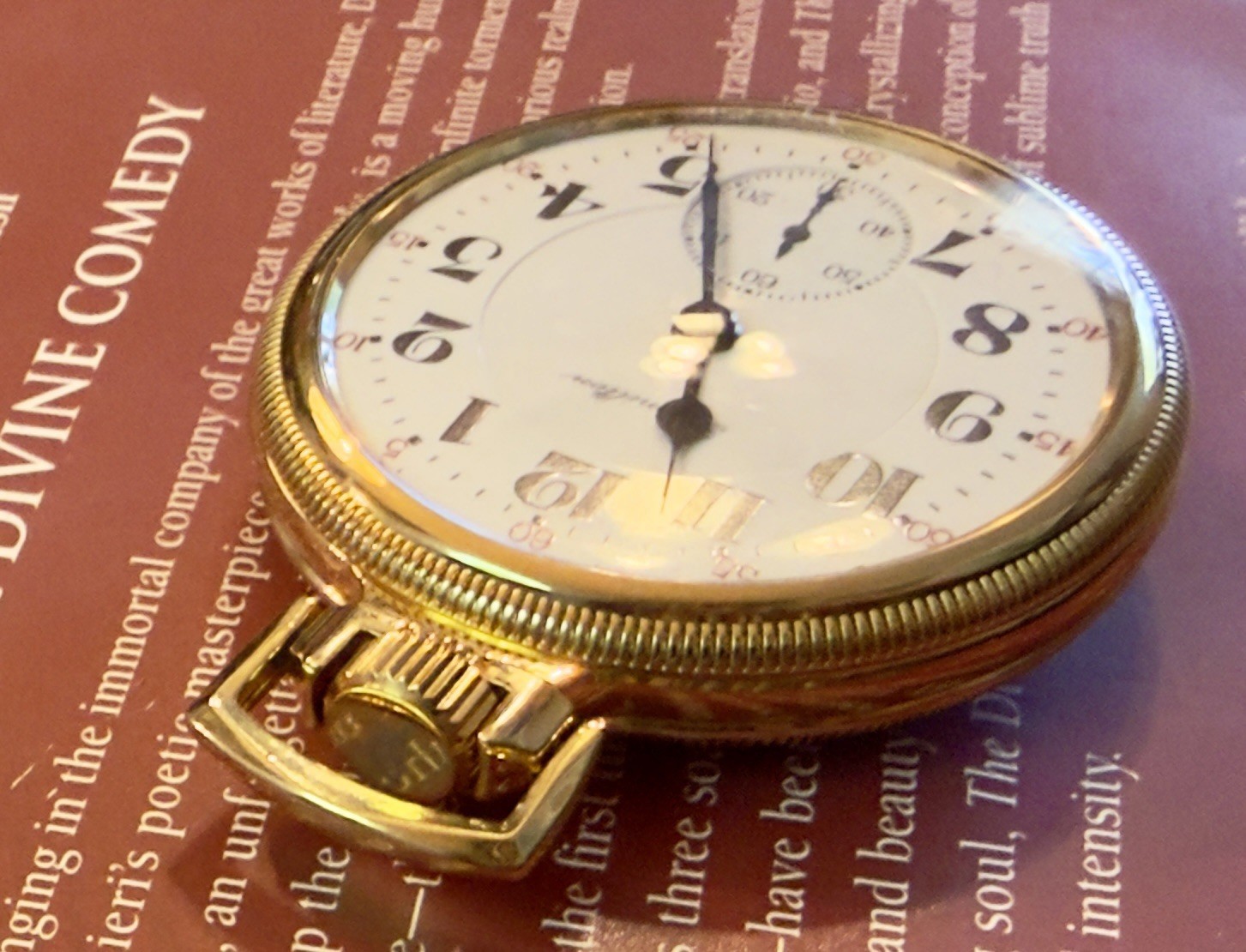 1952 Hamilton 992B, M5, 21j, 16s, 6 Adj, Railroad Watch in Dual View CWCCo. Case
