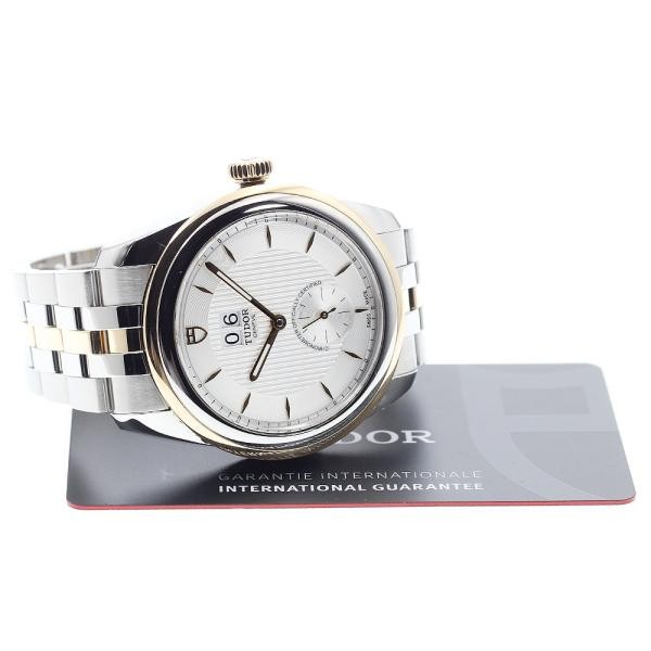 Tudor Glamour Double Date 57103 42mm SS Silver Dial Automatic Watch #C6901