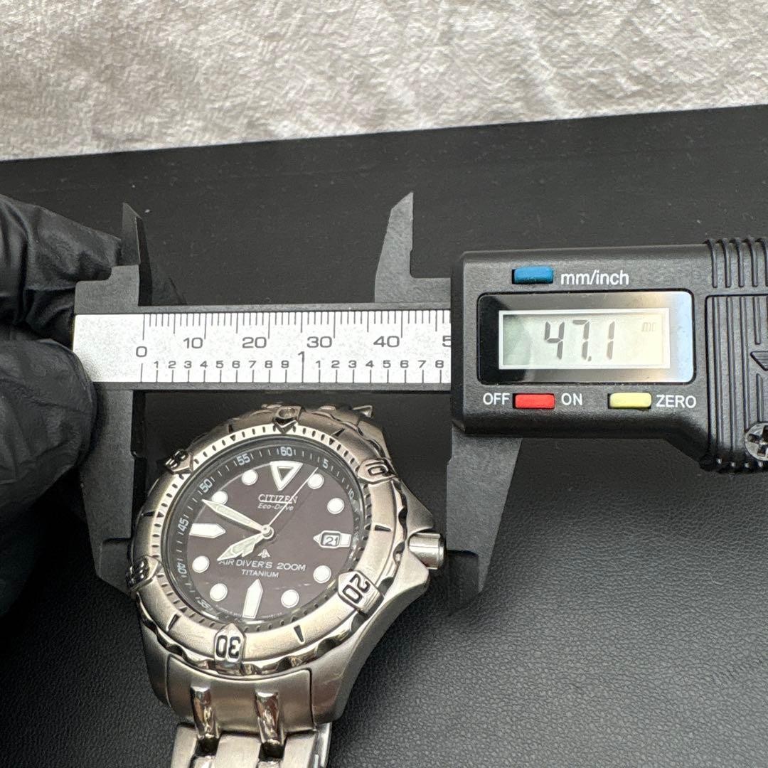 Citizen Eco-Drive Diver’s 200M Titanium Watch