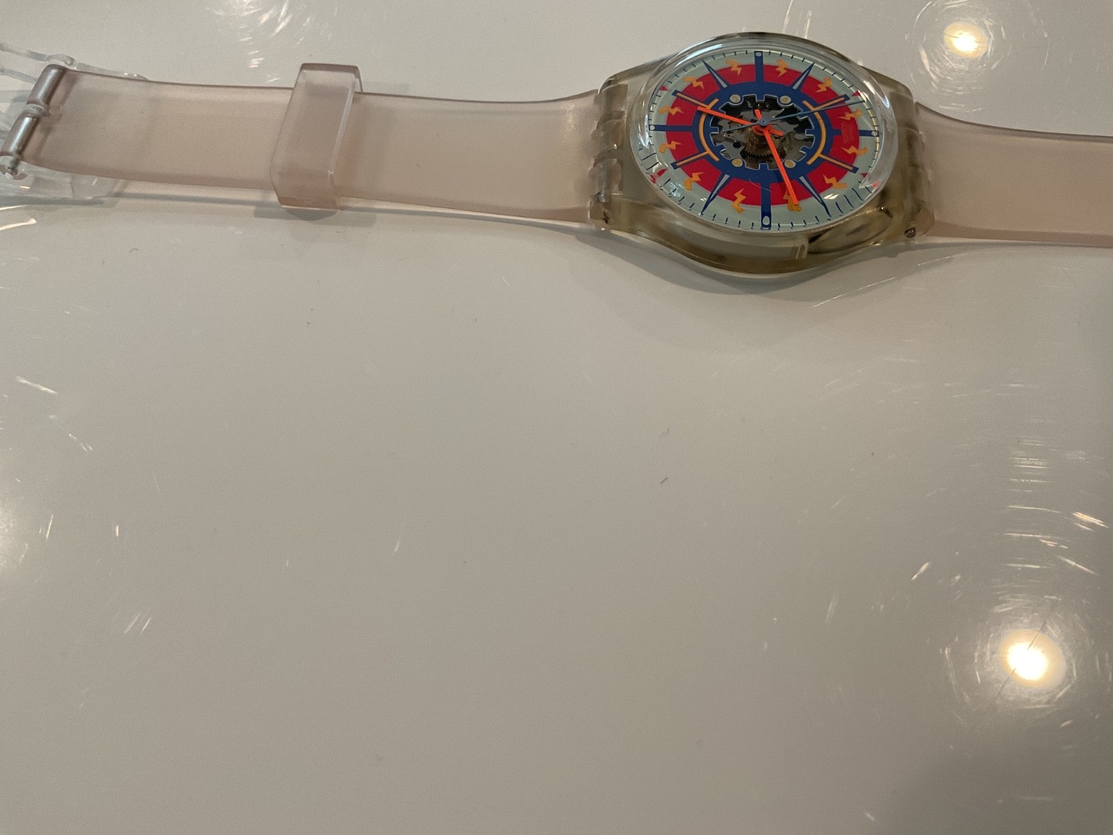 Swatch Gent Victoire GK173 1994 Vintage Watch Band Isn’t the Original Runs Well