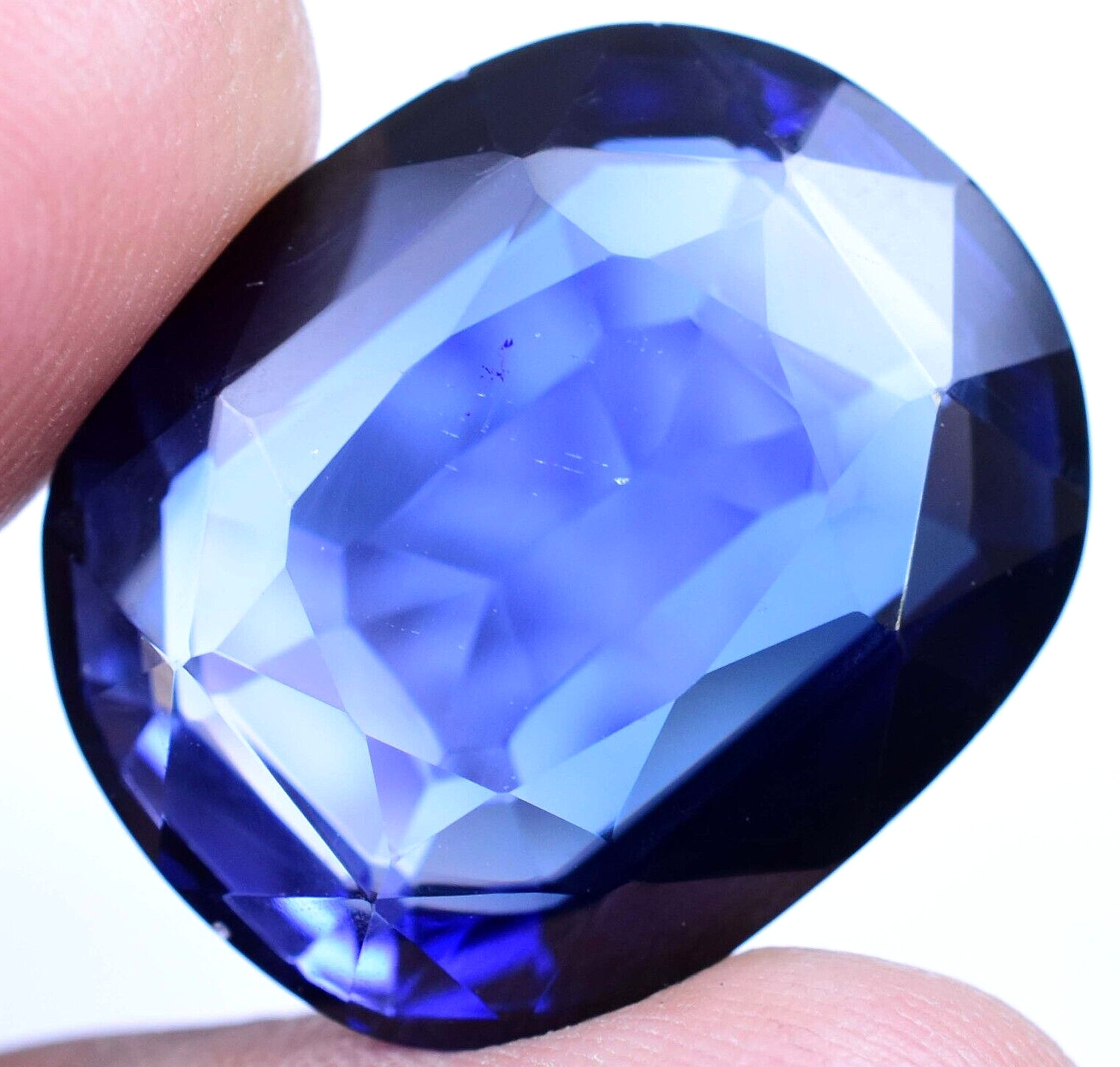 45.20Ct Stunning Natural Kashmiri Blue Sapphire Certified Treated Loose Gemstone