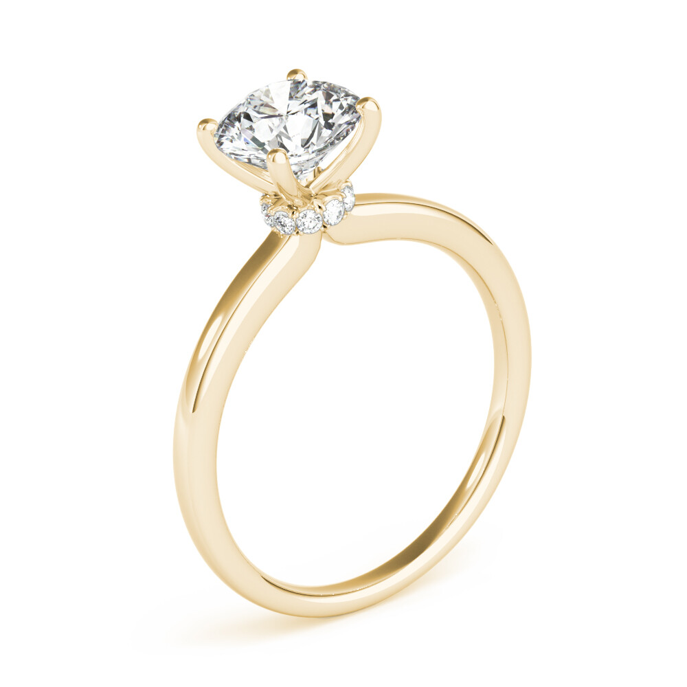 2.00 Carat Forever One Moissanite Solitaire Ring 14k Gold Charles & Colvard