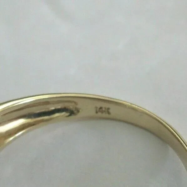 14K Gold Diamond & Emerald Ring Dia=1.00 Carat F-SI1/VS2 4.90 Grams Value=$4,500