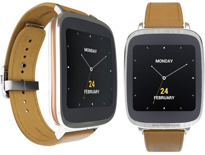 ASUS ZenWatch WI500Q Android Wear Leather Tan/Brown Strap