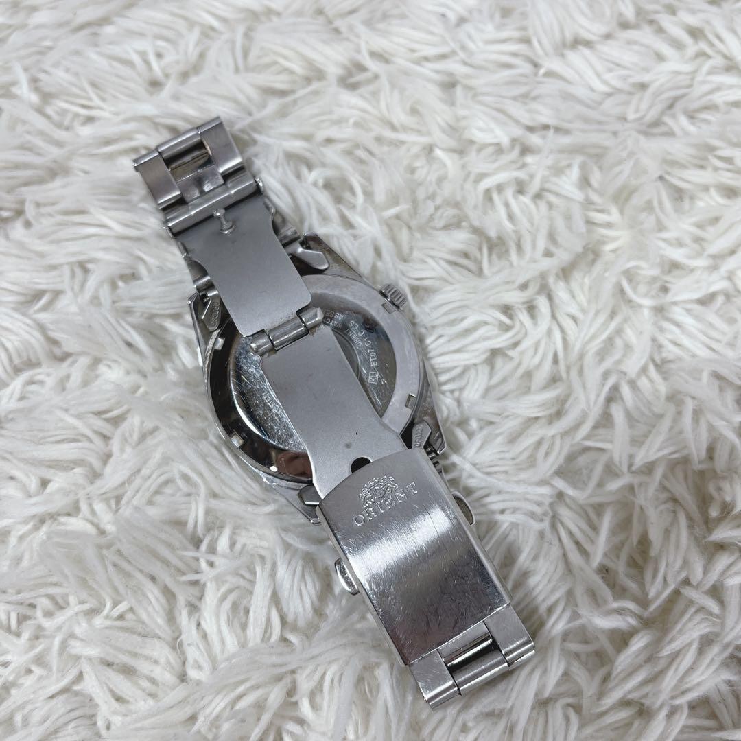 Orient Star Automatic Mens Watch Day Date Box 16cm Wrist Silver Dial Japan