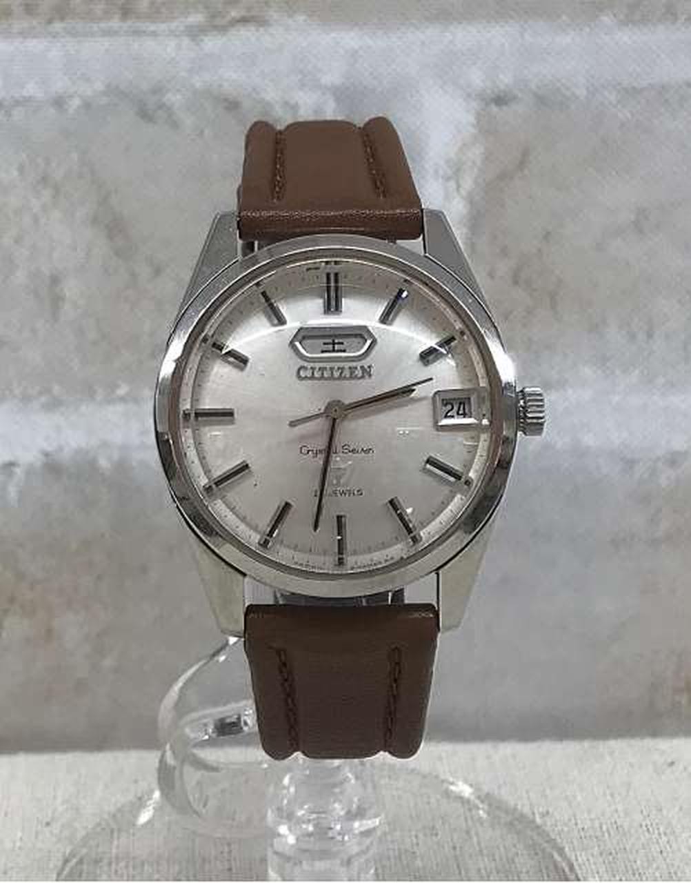Automatic Wristwatch Model Number 4 520122 T CITIZEN CRYSTAL SEVEN