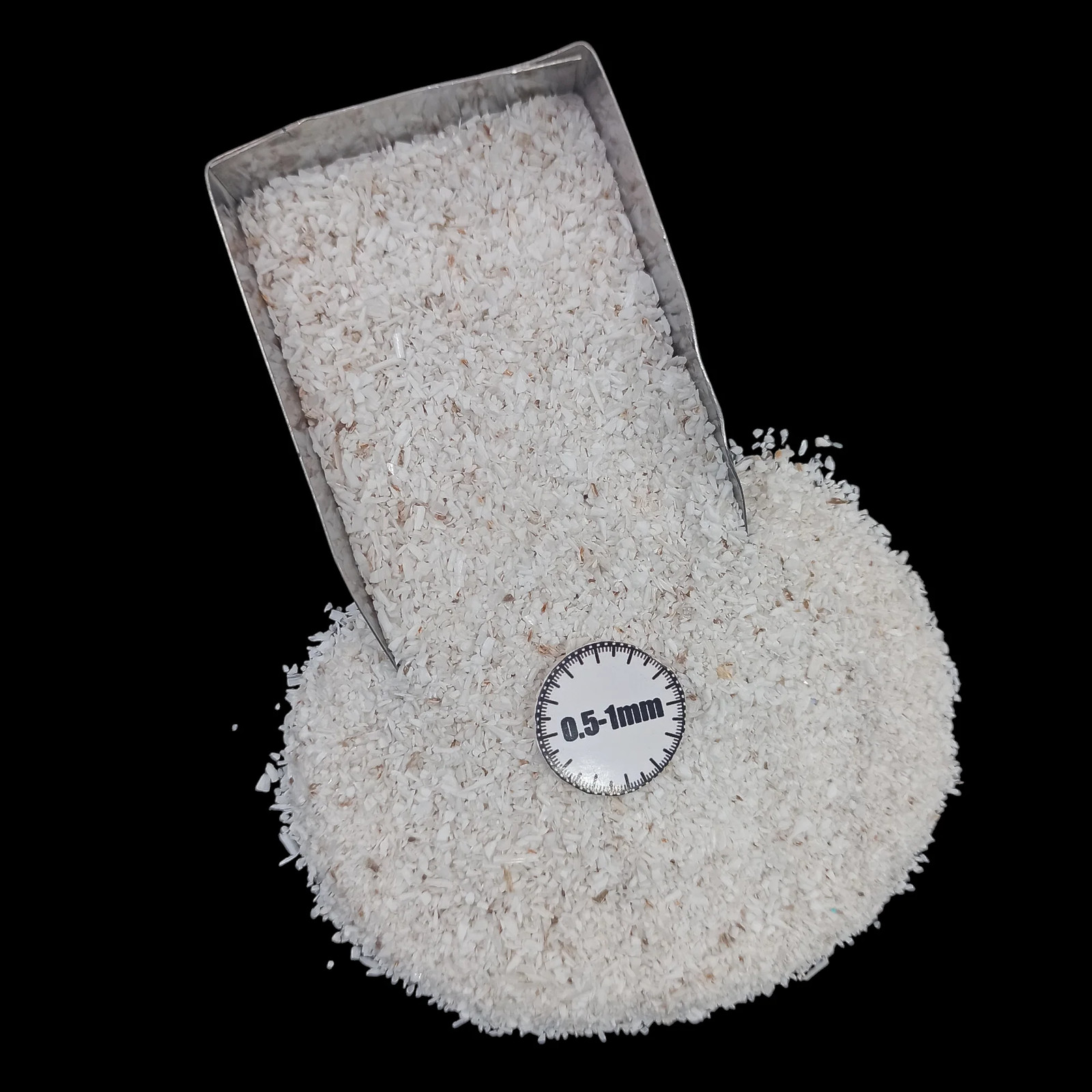 Scolecite 0.5-1mm Stone Granules for Resin Jewelry Decor