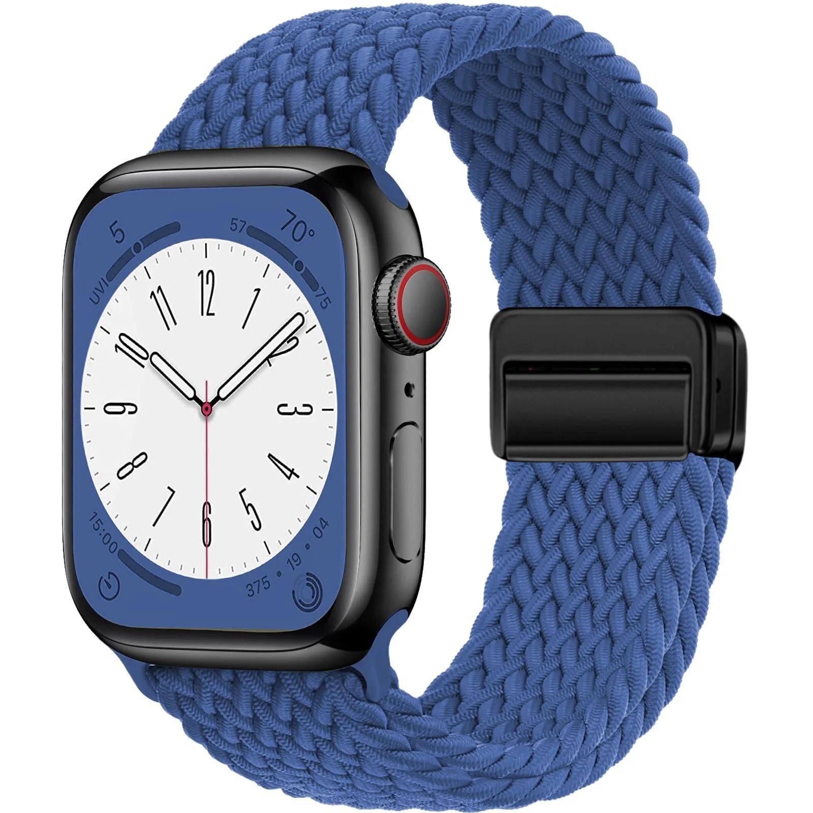 Braided Magnetic Watch Band Strap 38-49mm Bracelet Smartwatch Sport