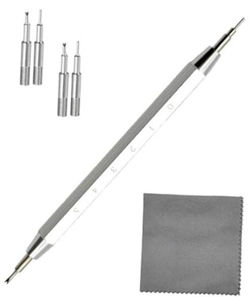 Spring Bar Tool Kit | Stainless Steel with Built-in Ruler for Quick Silver
