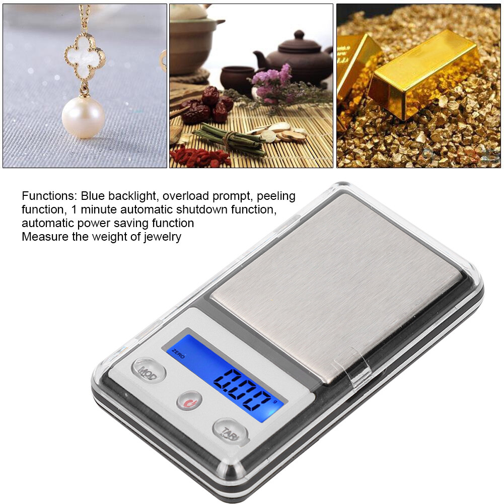 Digital Jewelry Scale small Portable Electronic High Precision Gram Scale Jew AP