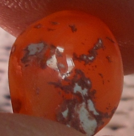 4.90ct Orange Mexican Fire Opal, 14.6×11.4×4.5mm, Bonanza Sale
