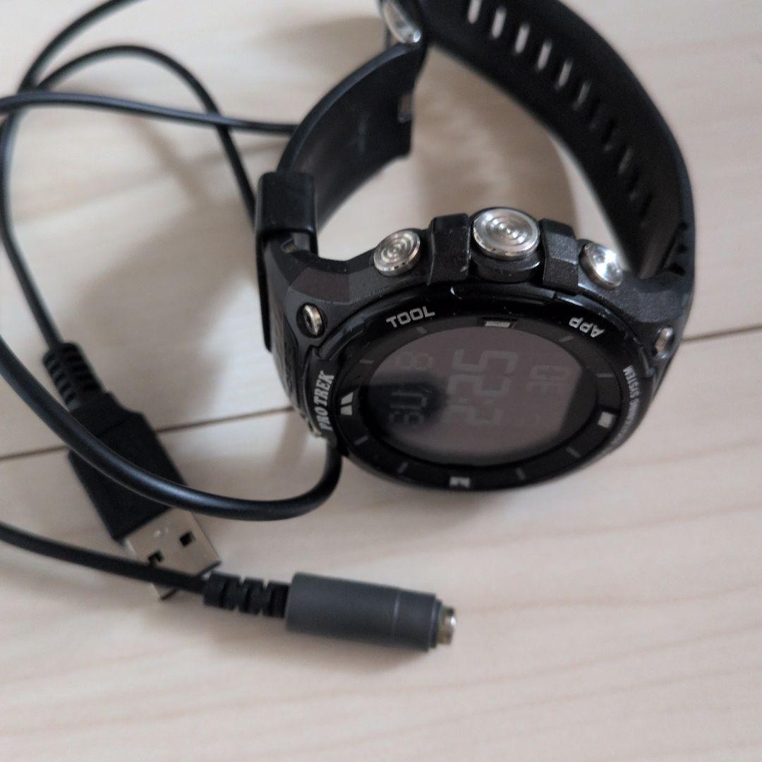 CASIO PRO TREK Smart WSD-F20-BK GPS Android Wear Wi-Fi Bluetooth Smart Watch