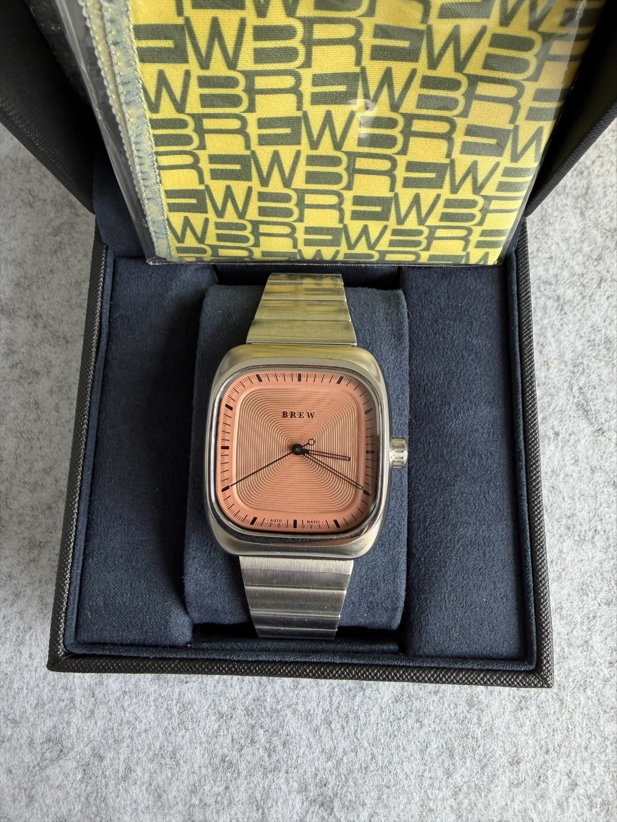 RARE Brew Retromatic : Copper Limited Edition [Automatic – Unused Bracelet]