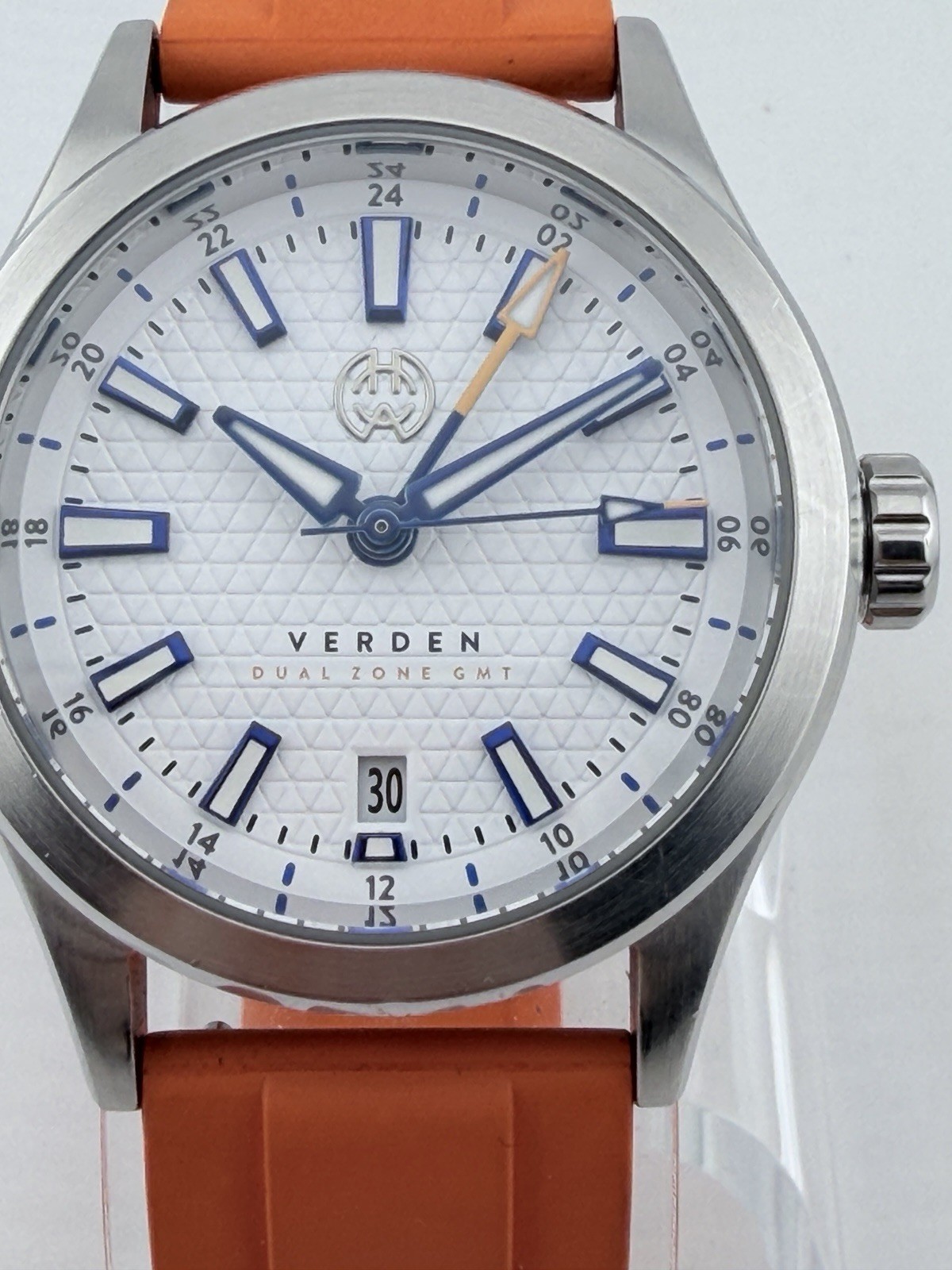 Henry Archer Vesterhav & Verden GMT Watch Set w/ Travel Case + 2 Straps