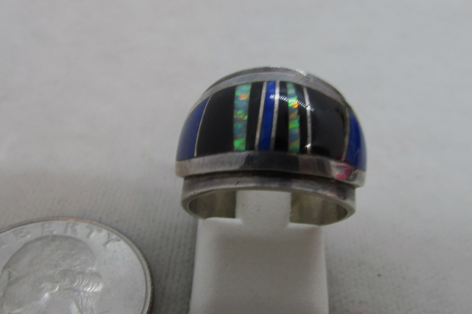 VTG SW N A MULTI STONE RING BY JAMES LEE SIZE 6.5–NEW PRICE–
