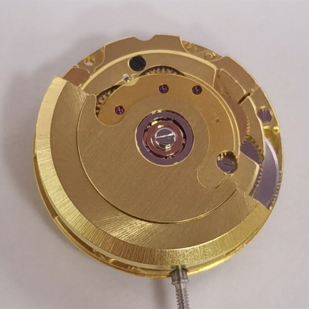 China Made Golden Watch Mechanical Movement Date At 3 Replacement of ETA2671