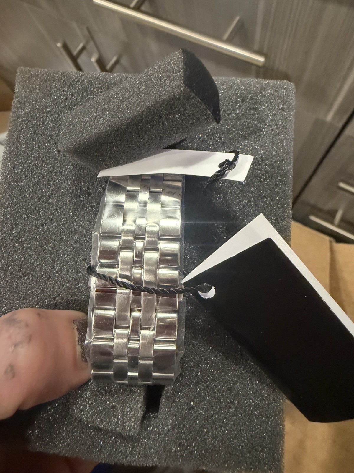 Victorinox Swiss Army Men’s Watch 40mm Silver Tone SS Bracelet Quartz 241801