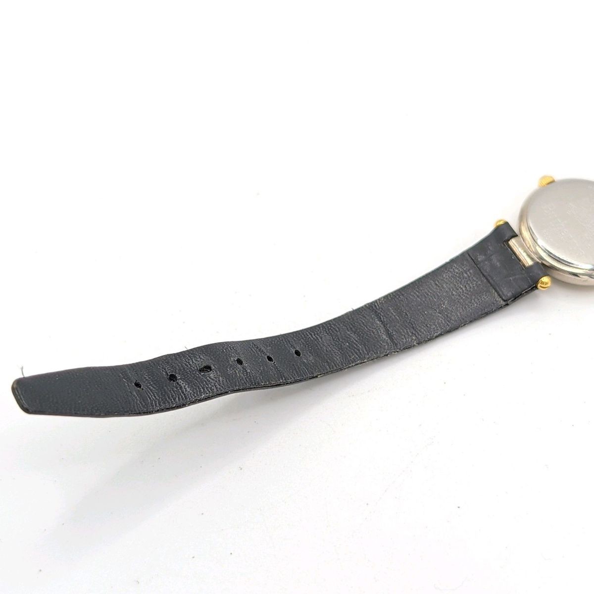 Burberry Y2K 00S Burberry Watch Quartz Ladies Round Silver White Dial Vintage Ru