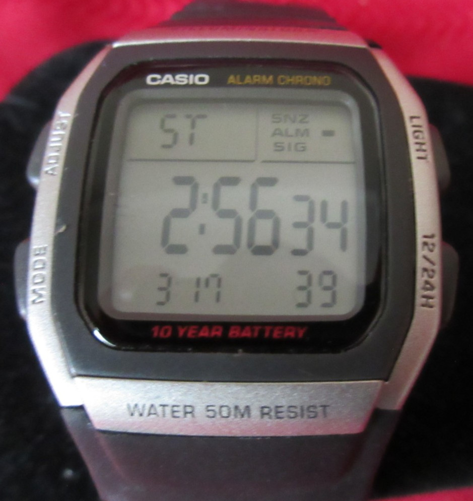 Vtg Casio Digital Watch Lot G-Shock Calculator CA53W W96H F105 A158W A153 Parts
