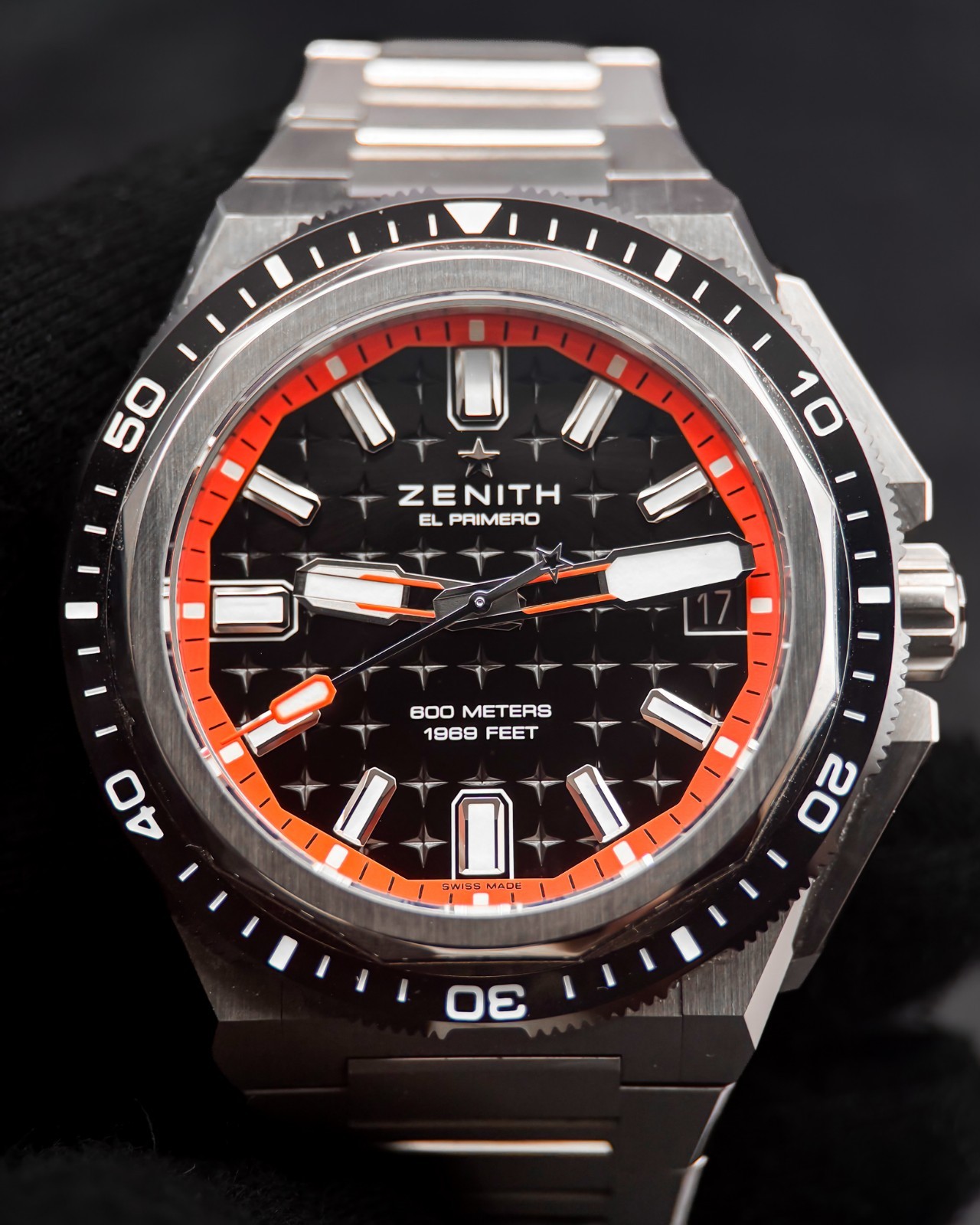 2024 | Zenith Defy Extreme Diver | Black Dial | Warranty | 95.9600.3620/21.I300
