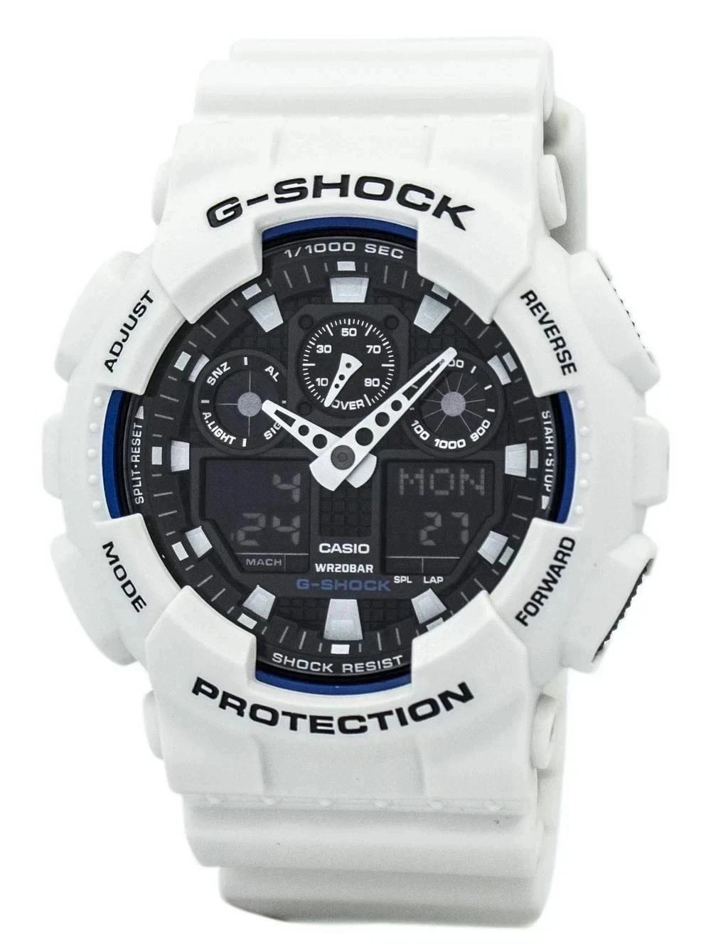 Casio G-Shock Analog Digital Shock Resistant GA-100B-7A GA100B-7A Men’s Watch