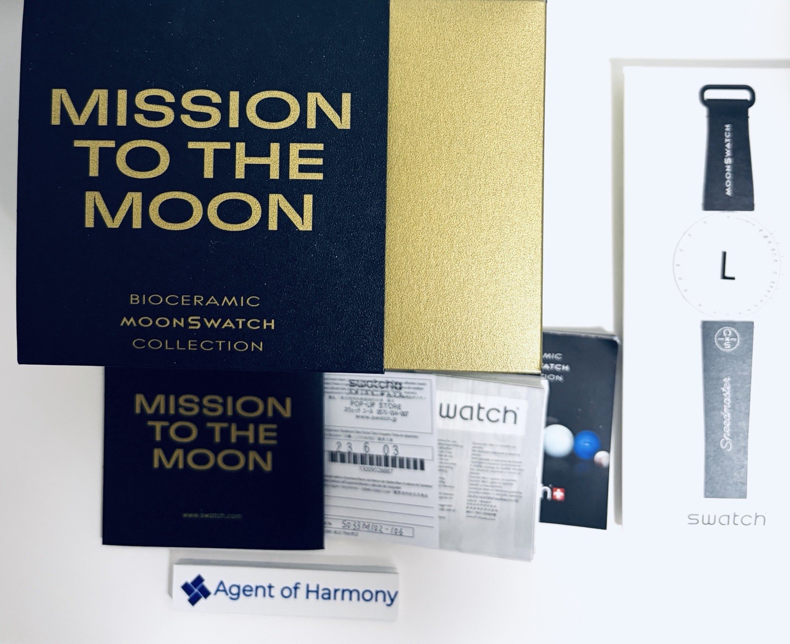 Swatch x Omega Moonswatch Mission to the Moon Gold Flower Moon SO33M102-106 June