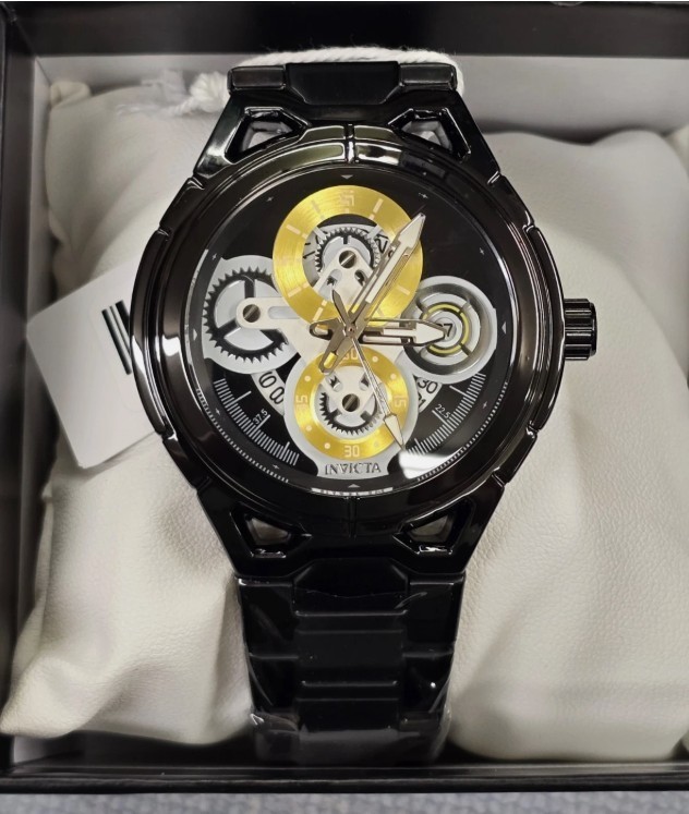 Invicta S1 Rally Men’s Watch – 44mm, Black (79009)